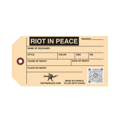 RIOT IN PEACE